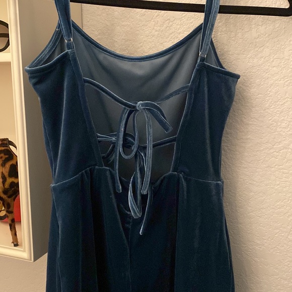 Teal romper from Urban Outfitters - Picture 4 of 4